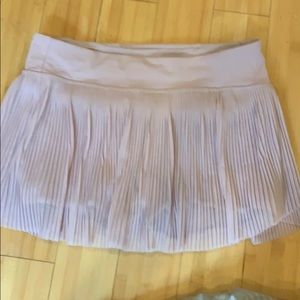 blush pink lululemon skort